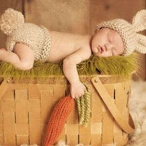 Newborn Bunny Photo Prop